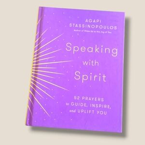 Speaking with Spirit - Purple Hardcover